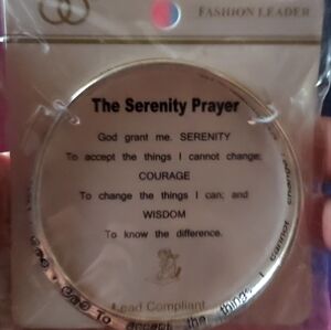 Serenity Prayer Bracelet